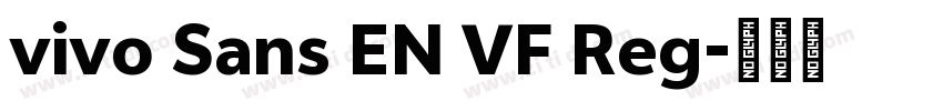 vivo Sans EN VF Reg字体转换
